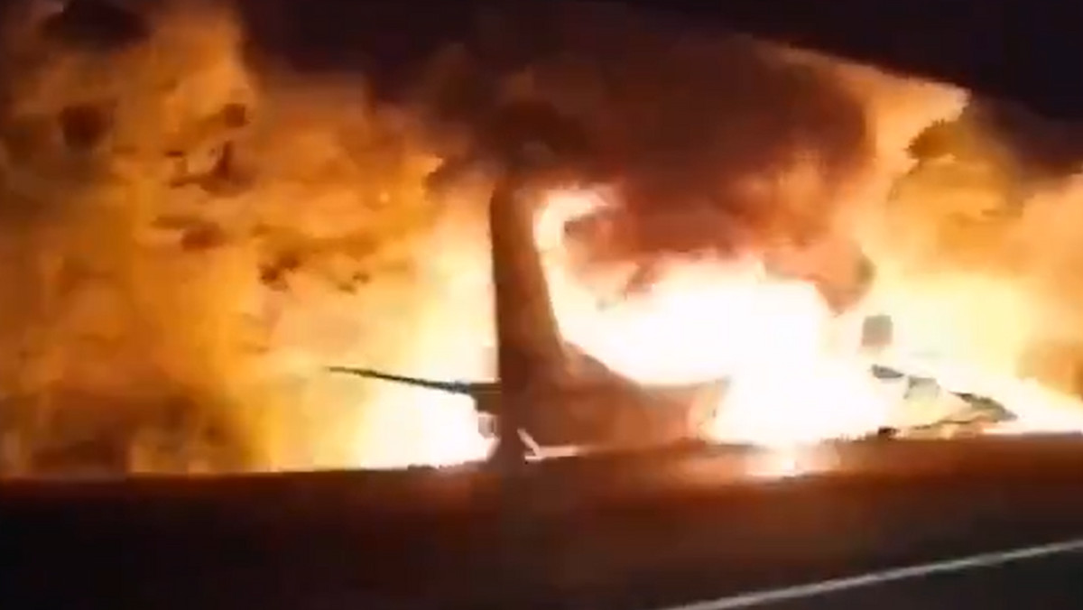 Ukraina: Katastrofa lotnicza pod miastem Czuhujiw. Nie żyją 22 osoby