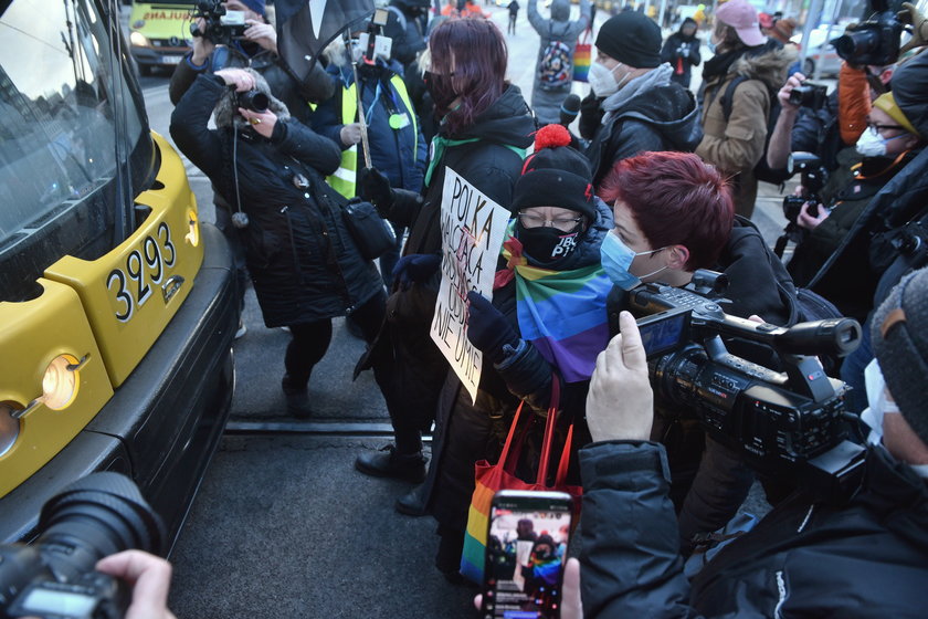 Manifestacje w Dzień Kobiet