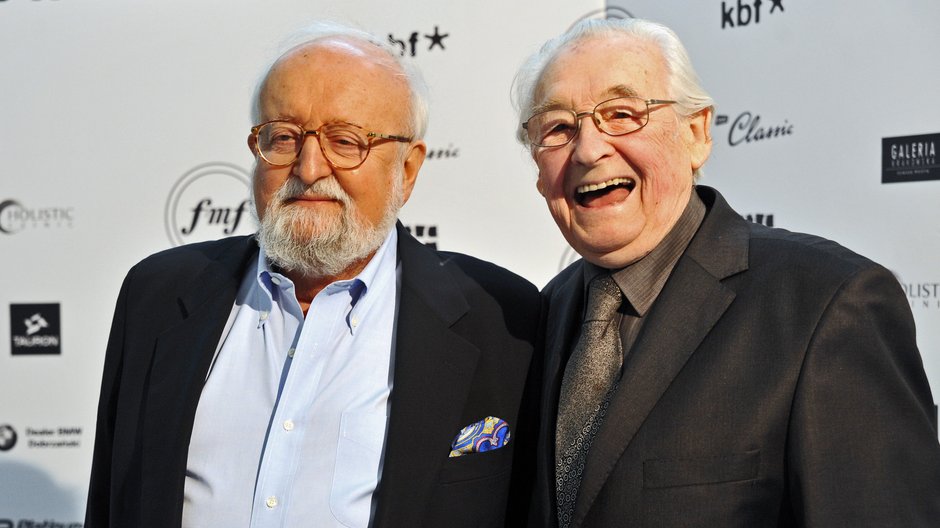 Krzysztof Penderecki i Andrzej Wajda