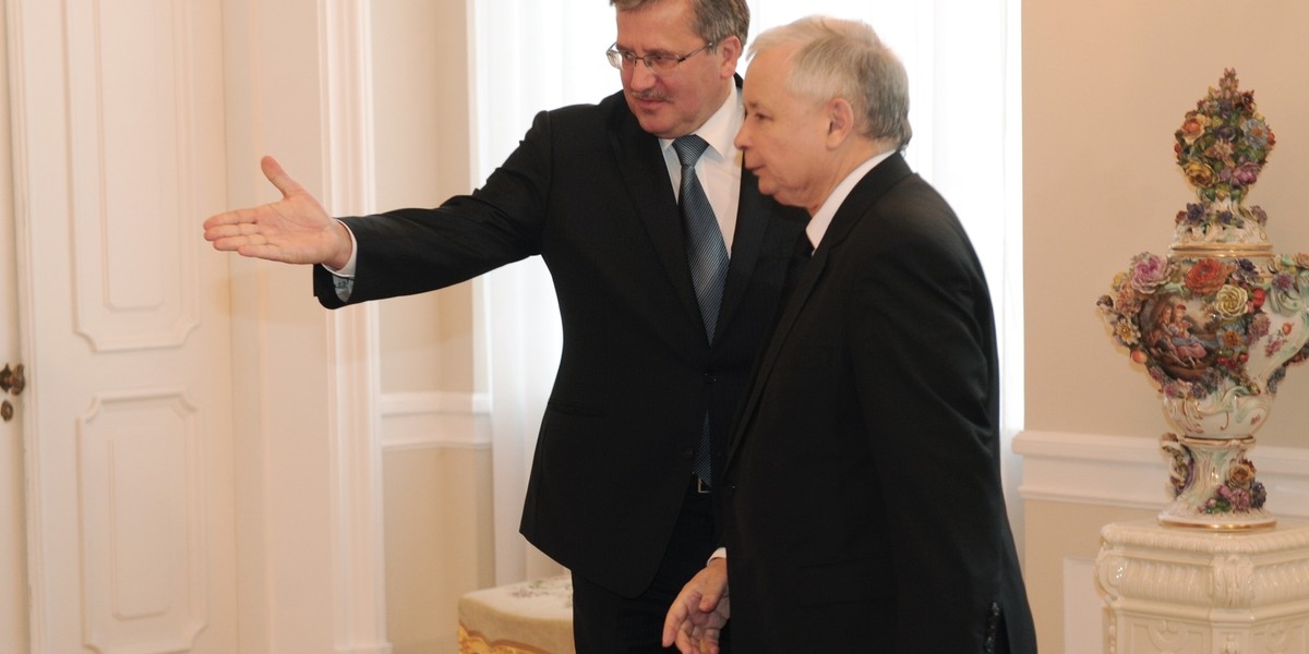 komorowski i kaczyński