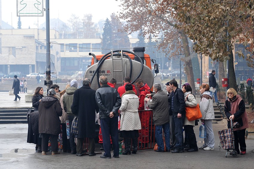 Užičani se i dalje snabdevaju vodom  iz cisterni