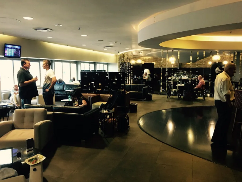 South African Airways Domestic Lounge at Johannesburg Airport