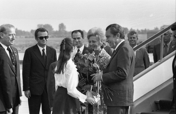 RICHARD NIXON W WARSZAWIE