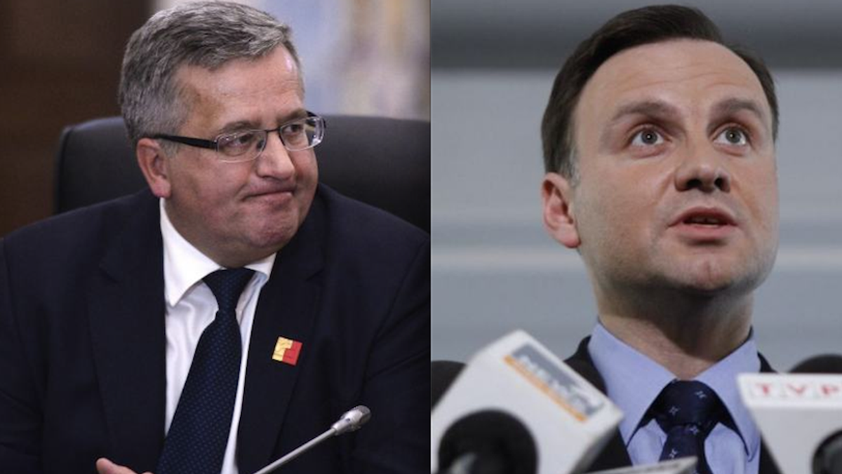 komorowski, duda