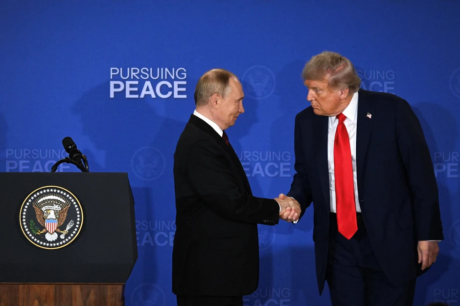 Vladimir Putin i Donald Tramp na Aljasci 15. avgusta 2025.