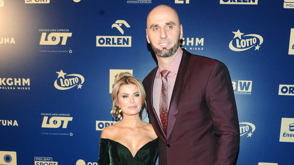 Marcin Gortat i Żaneta Stanisławska