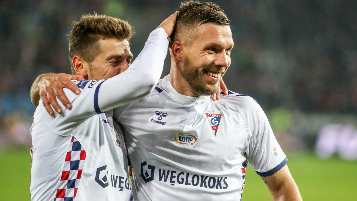 Lukas Podolski stał się liderem Górnika. Na taki wyczyn czekał 10 lat. PKO Ekstraklasa