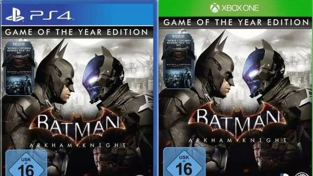To jeszcze nieoficjalne, ale szykuje się Batman: Arkham Knight - Game of the Year Edition