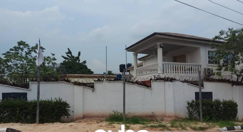 Nnamdi Kanu's house in Afara-ukwu Abia State (Pulse)