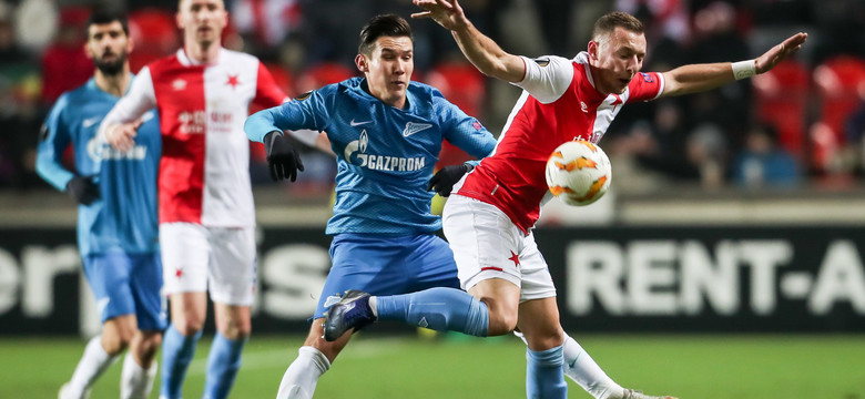 Liga Europy: Slavia Praga pokonała Zenit Sankt Petersburg i dołączyła do niego w 1/16 finału