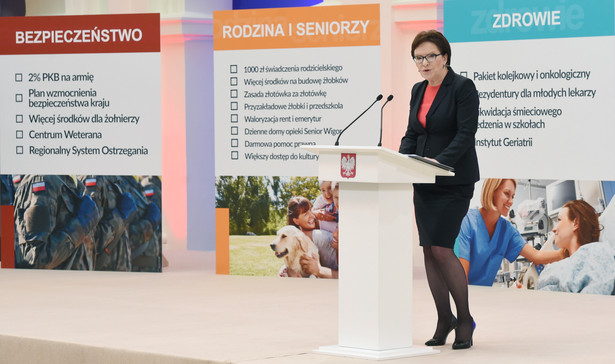 Premier Ewa Kopacz podsumowuje rok pracy rządu
