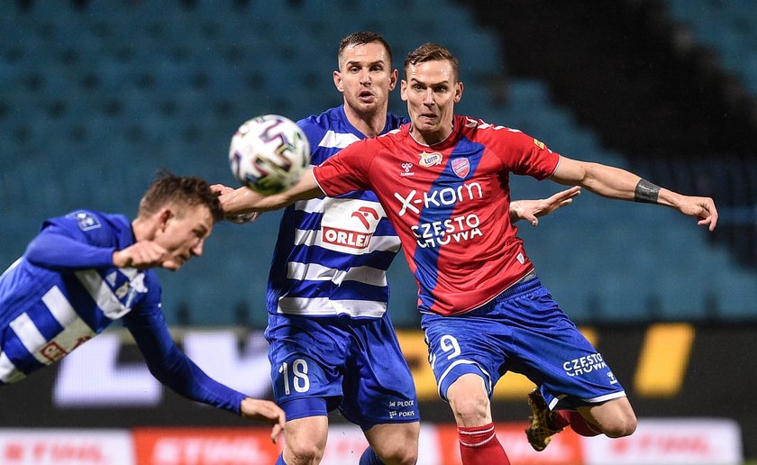 Ekstraklasa: Wisła Płock - Raków Częstochowa 0:2 