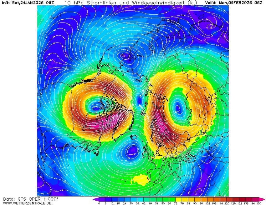 Cepanje polarnog vrtloga