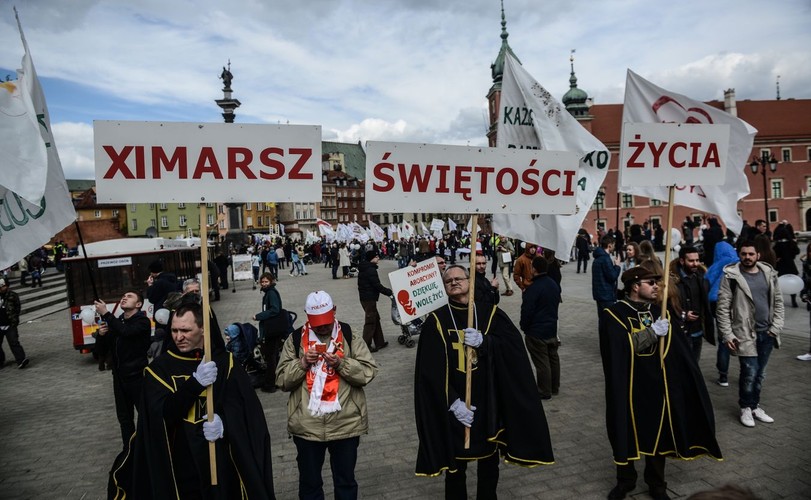 XI Marsz Świętości Życia przeszedł ulicami Warszawy