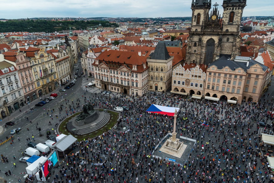 Przeciwko korupcji w czeskim rządzie odbywają się regularne demonstracje