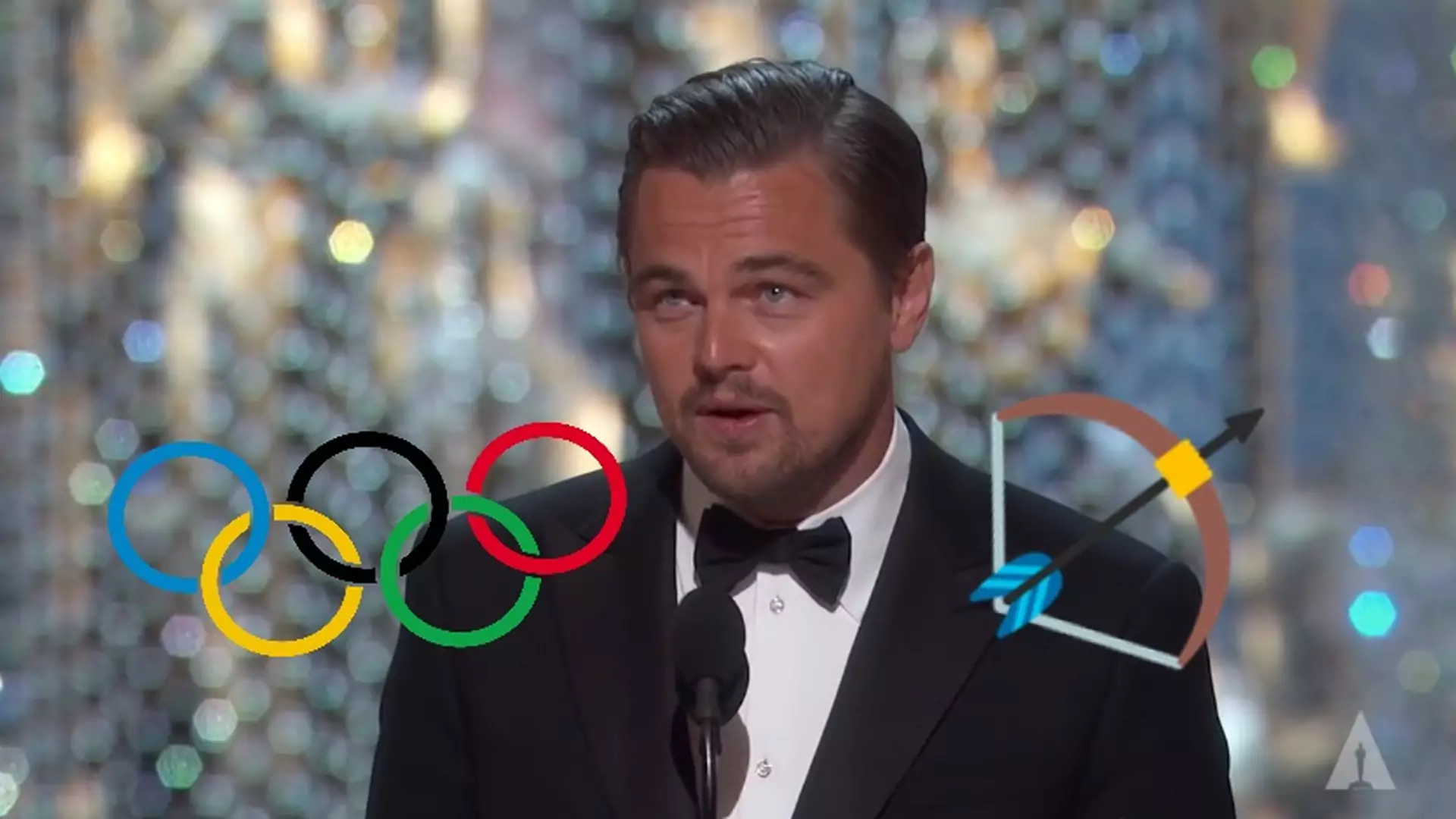 Dostał Oscara, a teraz chce medal olimpijski? Leonardo DiCaprio w Rio strzela z łuku