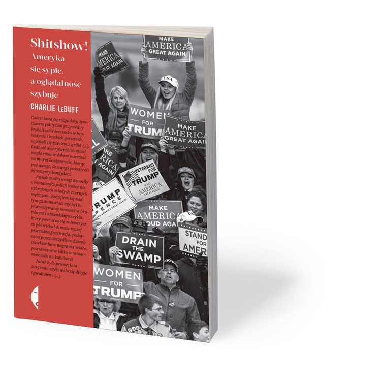 Reportaże Charliego LeDuffa – „Detroit. Sekcja zwłok Ameryki” w przekładzie Igi Noszczyk oraz „Shitshow! Ameryka się sypie, a oglądalność szybuje” w przekładzie Kai Gucio ukazały się nakładem Wydawnictwa Czarne