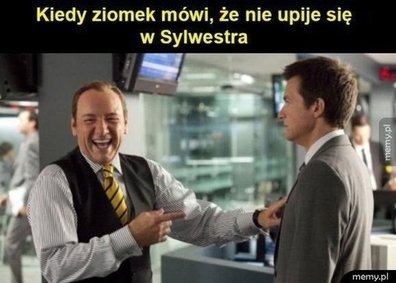 Przywitaj Nowy Rok z humorem — memy o Sylwestrze