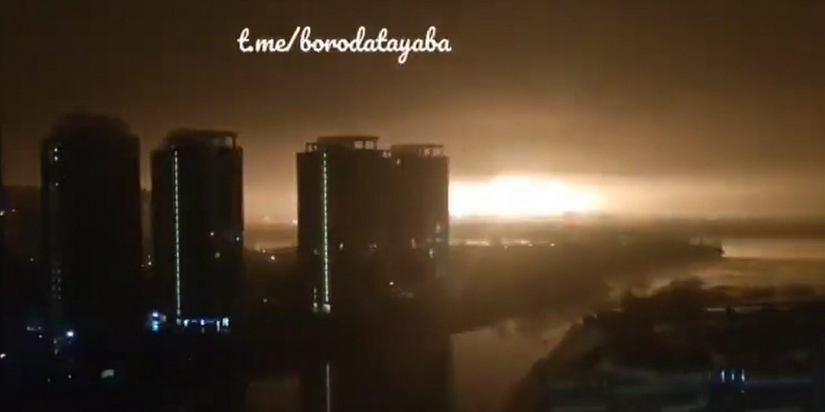 Ukraina. Potężne wybuchy w Kijowie. 