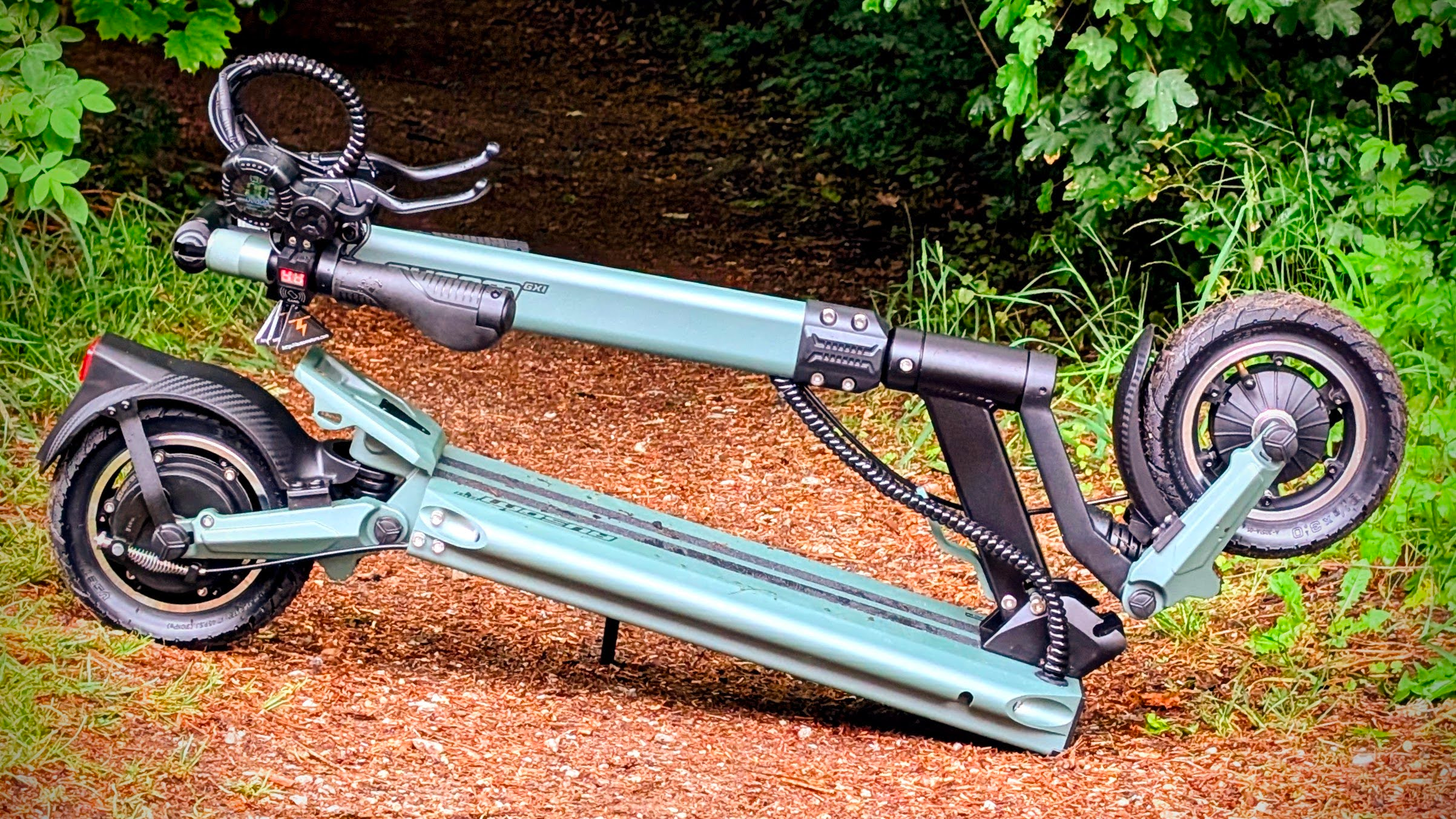 E-Scooter Ausom GX1 im Test: Mit Blinker, NFC und Doppelfederung für 599 Euro