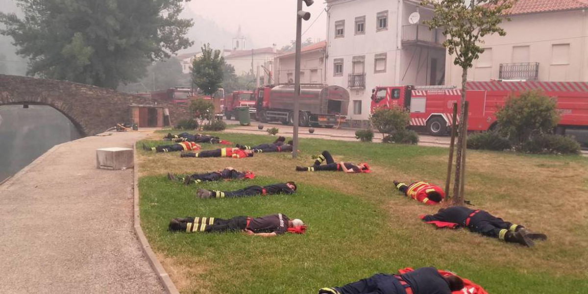 W pożarach w Portugalii zginęło co najmniej 64 osoby