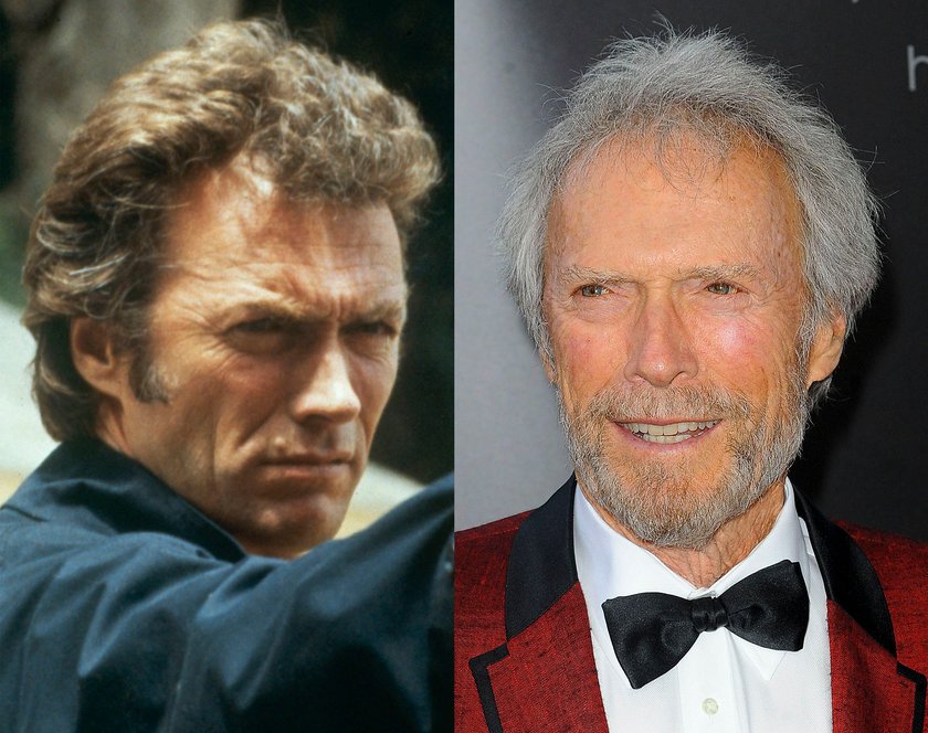 Clint Eastwood kiedyś i dziś