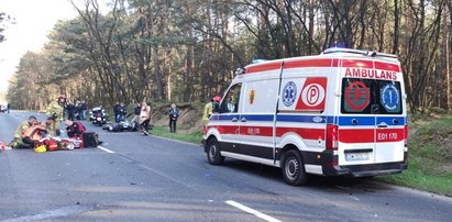 Tragiczny wypadek w Łódzkiem. Nie żyje 65-latek [ZDJĘCIA]