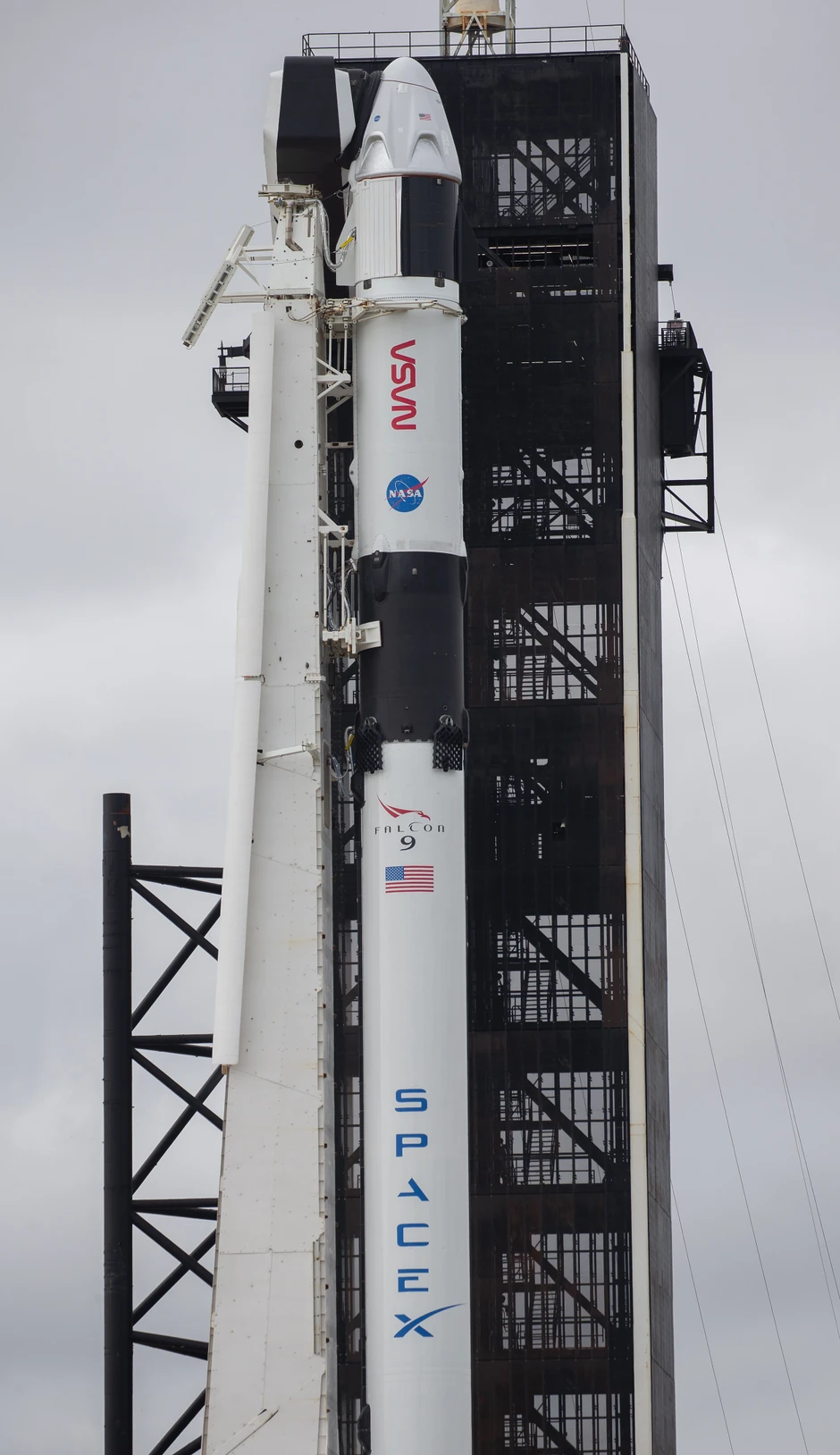 Raketa "Falkon 9" kompanije "SpejsX" u Kejp Kanaveralu na Floridi 2020.