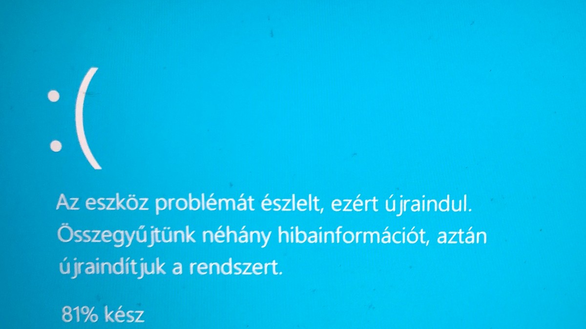 Frissítés érkezett a kék halált okozó biztonsági szoftverhez