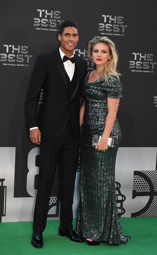 Raphael Varane z żoną