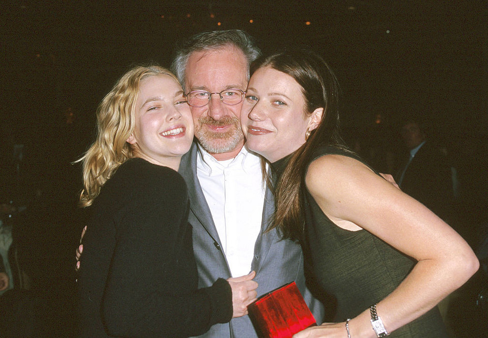 Drew Barrymore, Steven Spielberg i Gwyneth Paltrow