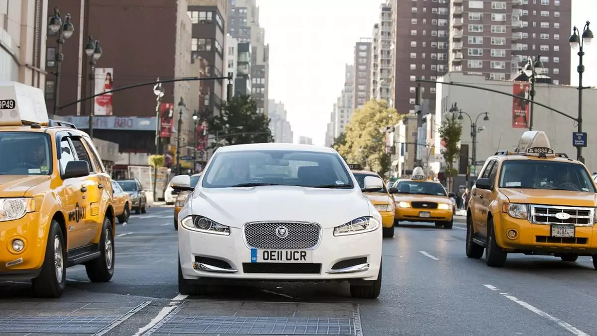 Jaguar XF Diesel w podróży przez USA