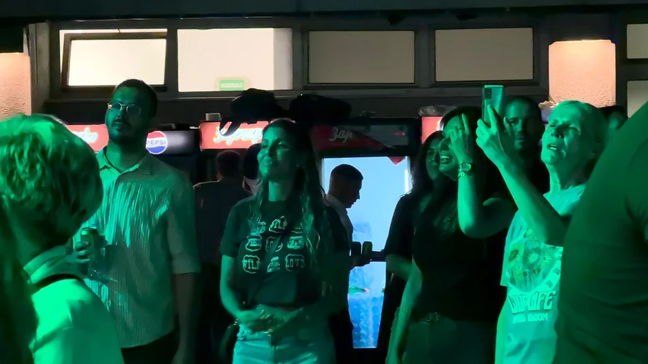 Jelena Radanović na Ćaninom koncertu 