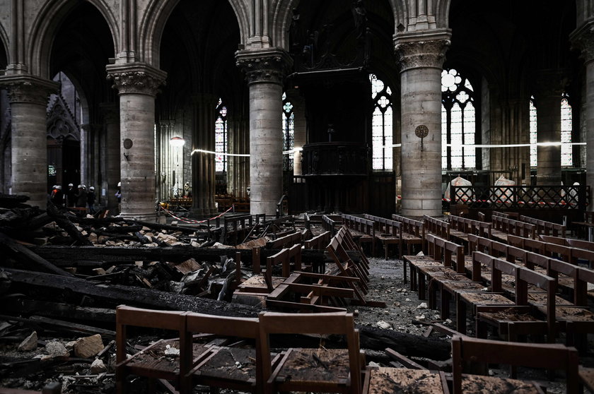 Pożar katedry Notre-Dame w Paryżu