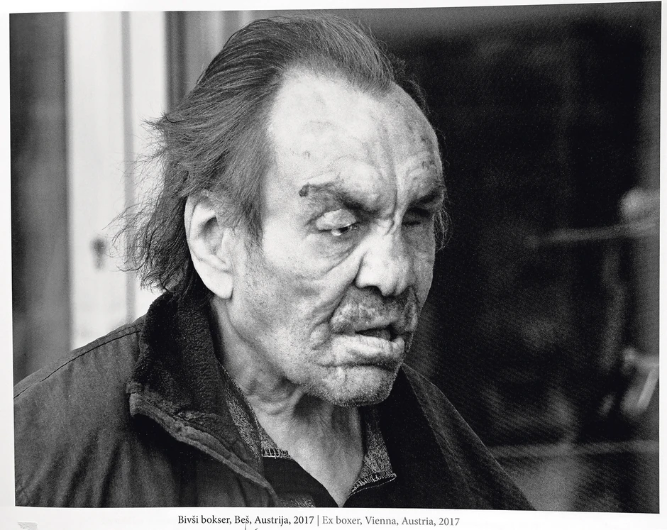 Bivši bokser, Beč, Austrija, 2017.