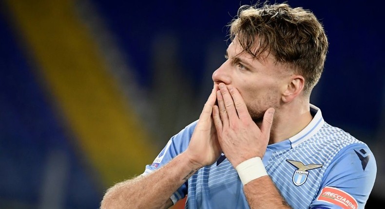 Ciro Immobile has scored over 150 times for Lazio Creator: Filippo MONTEFORTE