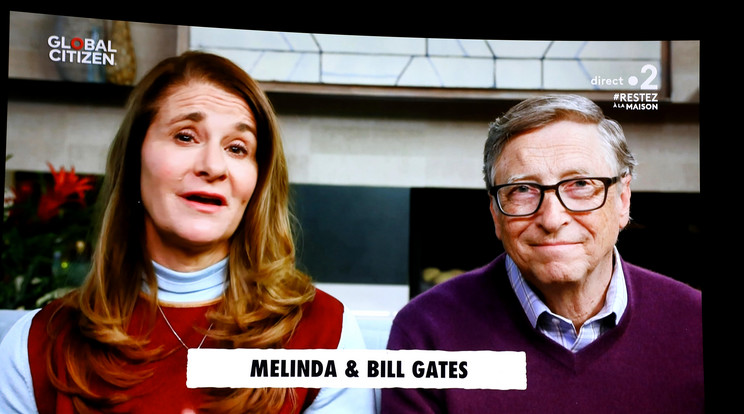 Huszonhét évnyi házasság után válik Melinda és Bill Gates/Fotó: Northfoto