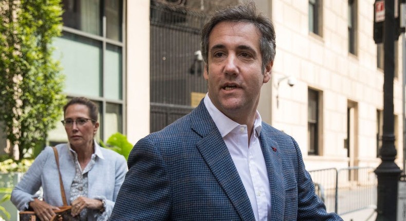 Michael Cohen, former personal attorney for U.S. President Donald Trump, in 2018 in New York City.