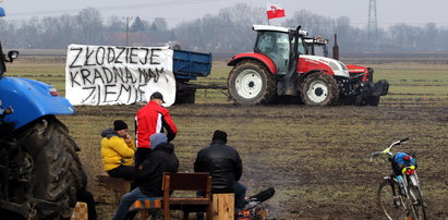 Rolnicy blokują budowę „7"! Nie dostali pieniędzy