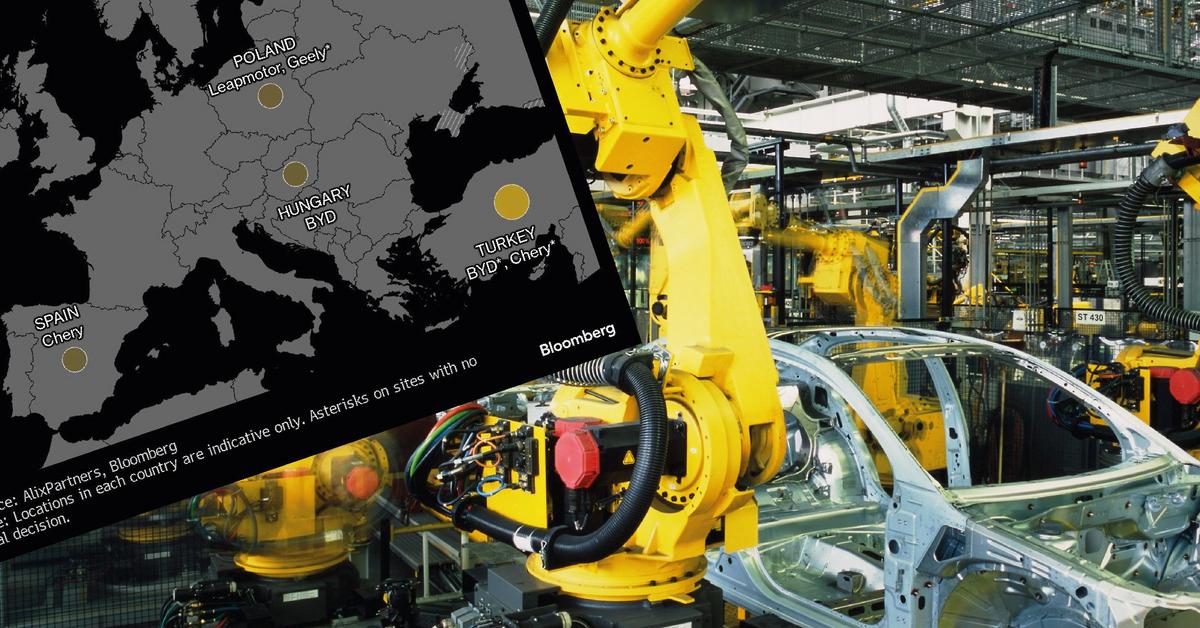  Nowe zagrożenie dla europejskich producentów samochodów. Chińskie auta Made in Europe