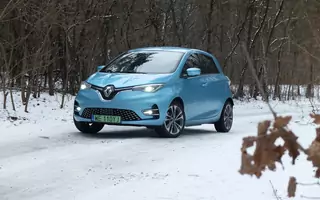 Test Renault ZOE – mróz zmroził i nas, i... naszego elektryka!