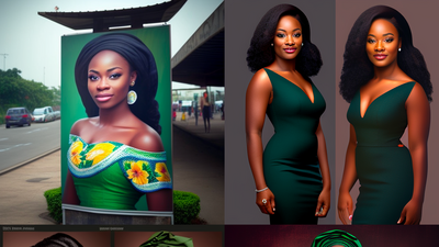 AI representation of how an Ideal Miss Nigeria looks like