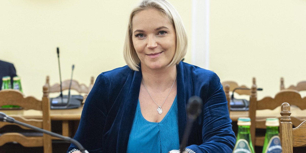 Dominika Chorosińska nie jest już ministrem kultury. 