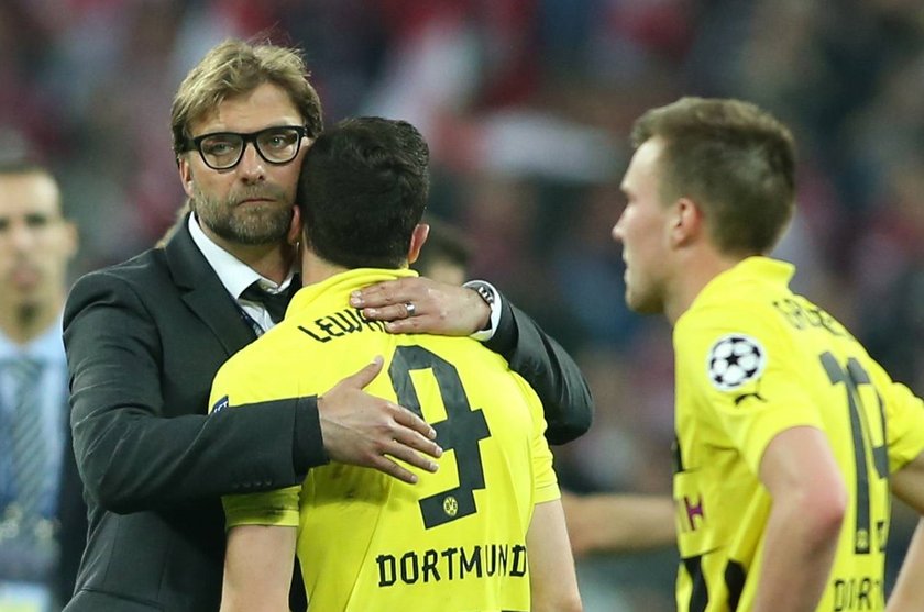 Klopp pocieszał Lewandowskiego