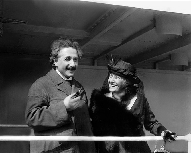 Albert Ajnštajn i Elza