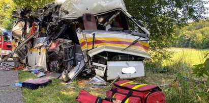 Tragiczny wypadek na Pomorzu. Są ofiary śmiertelne, wielu rannych