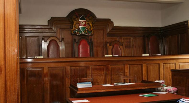 A Kenyan court room 