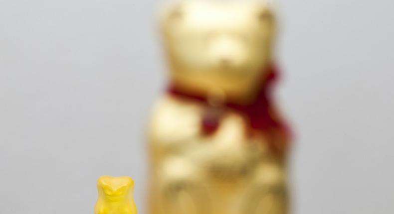 In 2012, Haribo sued Lindt, saying its hollow chocolate teddy bears were an imitation of its own jelly bear product. It lost