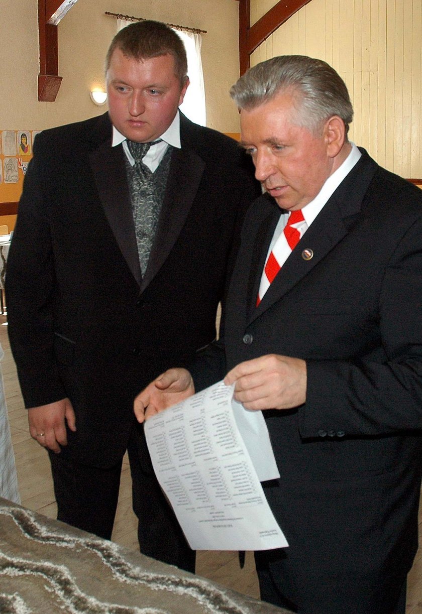 Tomasz Lepper i Andrzej Lepper