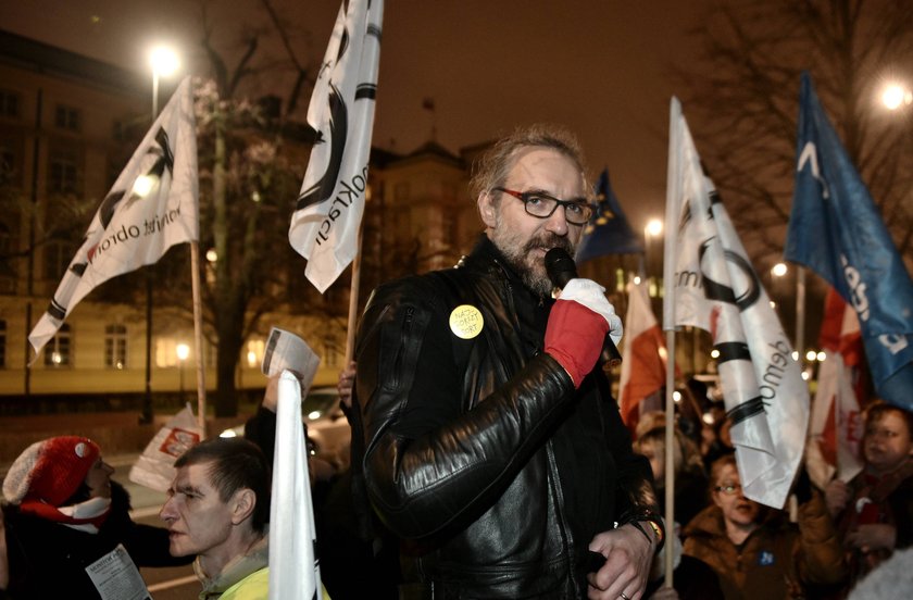 Mateusz Kijowski, lider KOD